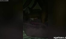 Thot eagerly sucks my big black cock in pov