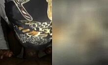 Thot eagerly sucks my big black cock in pov