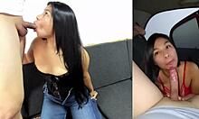 super latina blowjobs in the car and at home, more on redxvideos