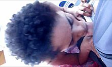 young black teen savoring cum outdoors