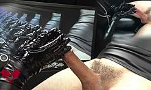 dude, check this slow handjob with perfect ruined cum close-up