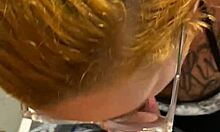 naughty teen 18+ maid sucking my dick while doing laundry 😏