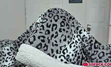 Katie bounces on stepbro's cock eagerly