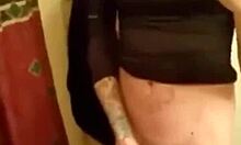 Sexy shemale cosplayer wants dick in her ass