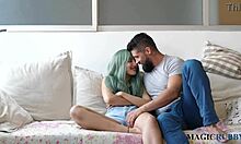 Oh my god, my friend fucked me with double penetration while watching the movie!