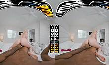 Dixie Lynn experiences overwhelming pleasure in VR deep anal with massive black cock