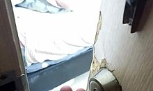 spying on my horny stepsister leads to wild sex