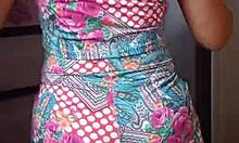 Gozando fills the maid's tight pussy with hot cum in lingerie.