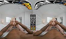 Dixie Lynn experiences overwhelming pleasure in VR deep anal with massive black cock