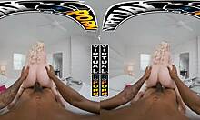 Dixie Lynn experiences overwhelming pleasure in VR deep anal with massive black cock