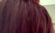 white girl deepthroats big black cock 😈