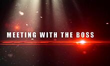 Embarrassing meeting with the boss