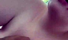 white girl deepthroats big black cock 😈