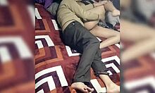 Mexican student with small waist and long hair gets cum on her ass after class.