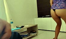 Blonde Amateur Sucks Big Cock In Homemade Video