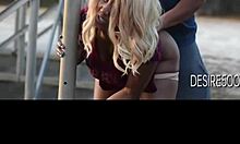 MILF's Huge Wet Pussy Gets Pounded in Public Doggystyle.