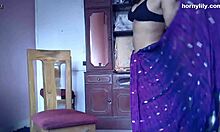 Indian Pornstar Babe Lily Rips Clothes for Passionate Sex with Big Tits and Ass