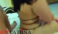 Venezuelan women engage in creampie threesome for lodging