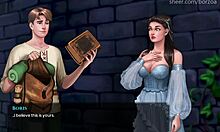 Simonne reads naughty book