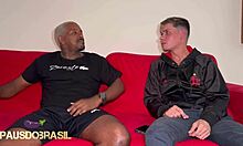 big ass meets monster cock in gay blowjob scene