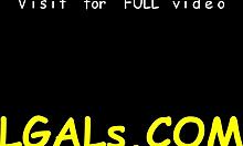 sweet gals passionately licking and fingering each other