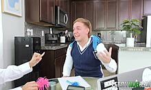 I messed up, Roxie Sinner and Joshua Lewis in petite POV blowjob with tits and ass.