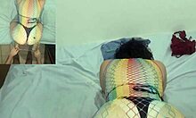 Huge Booty Girlfriend Sits on Friend's Face After 69