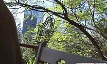 Lesbian teen camp counselors pull sneaky tricks