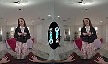 watch me creampie this cute redhead's wet pussy in vr porn