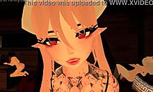 Vampire Girl Dominates You as Her Submissive Pet in VRChat