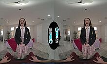 watch me creampie this cute redhead's wet pussy in vr porn