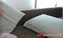 My pretty little Asian babe cums on webcam.