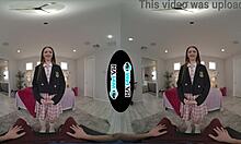 watch me creampie this cute redhead's wet pussy in vr porn