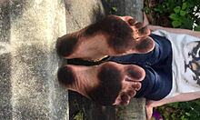 Elizabeth's Dirty Feet Reveal Hidden Desires