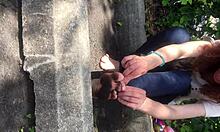 Elizabeth's Dirty Feet Reveal Hidden Desires