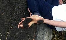 Elizabeth's Dirty Feet Reveal Hidden Desires