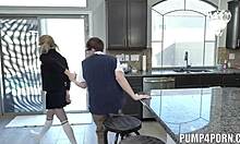 Katie Kush Skips School For Creampie Blowjob And Pussy Play