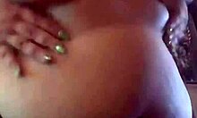 Chubby Teen In Fishnets Plays With Belly!