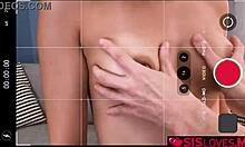 Stepsister mia kay snaps naughty pictures for stepbrother conor coxxx