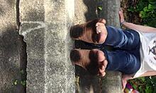 Elizabeth's Dirty Feet Reveal Hidden Desires