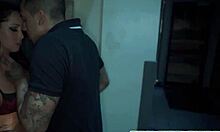 Innocent teen Sabrina Banks craves rough street fuck