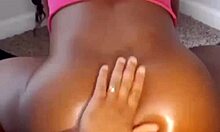 ebony milf experiences deep emotions during aggressive riding and deepthroat gagging