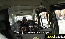 Classy british ebony milf has casual fun with young cabbie