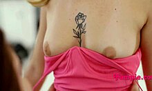 Stepbro unwraps package and whips out cock for teen