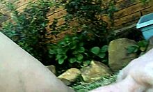 Did Duk just pee in David's mouth outside?