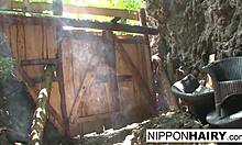 Japanese Babe Teased With Fingers And Cocks!