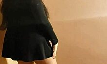 Hot Girl Performing Striptease Show