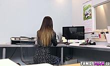 sweet hot babe bambi brooks sucking and fucking a meaty cock.