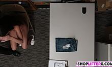 Sexy suspect punished with big cock for theft