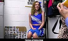 Blonde Cheerleader's Shoplifting Deal With Officer